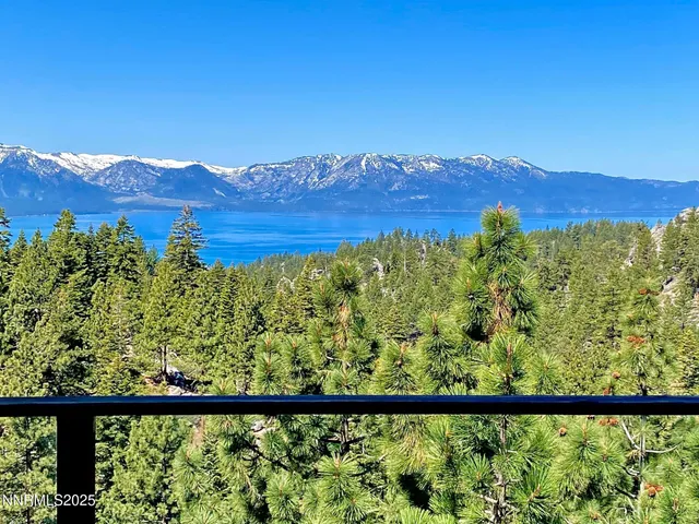 a view of a city with a mountain view