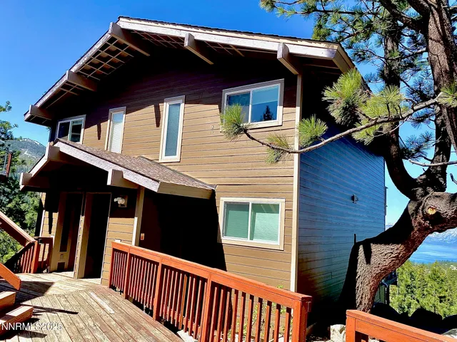 a view of a house with a window