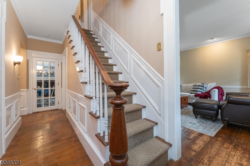 383 Pittstown Road Pittstown, NJ 08867 - Photo 2 of 29 a view of entryway and hall with wooden floor