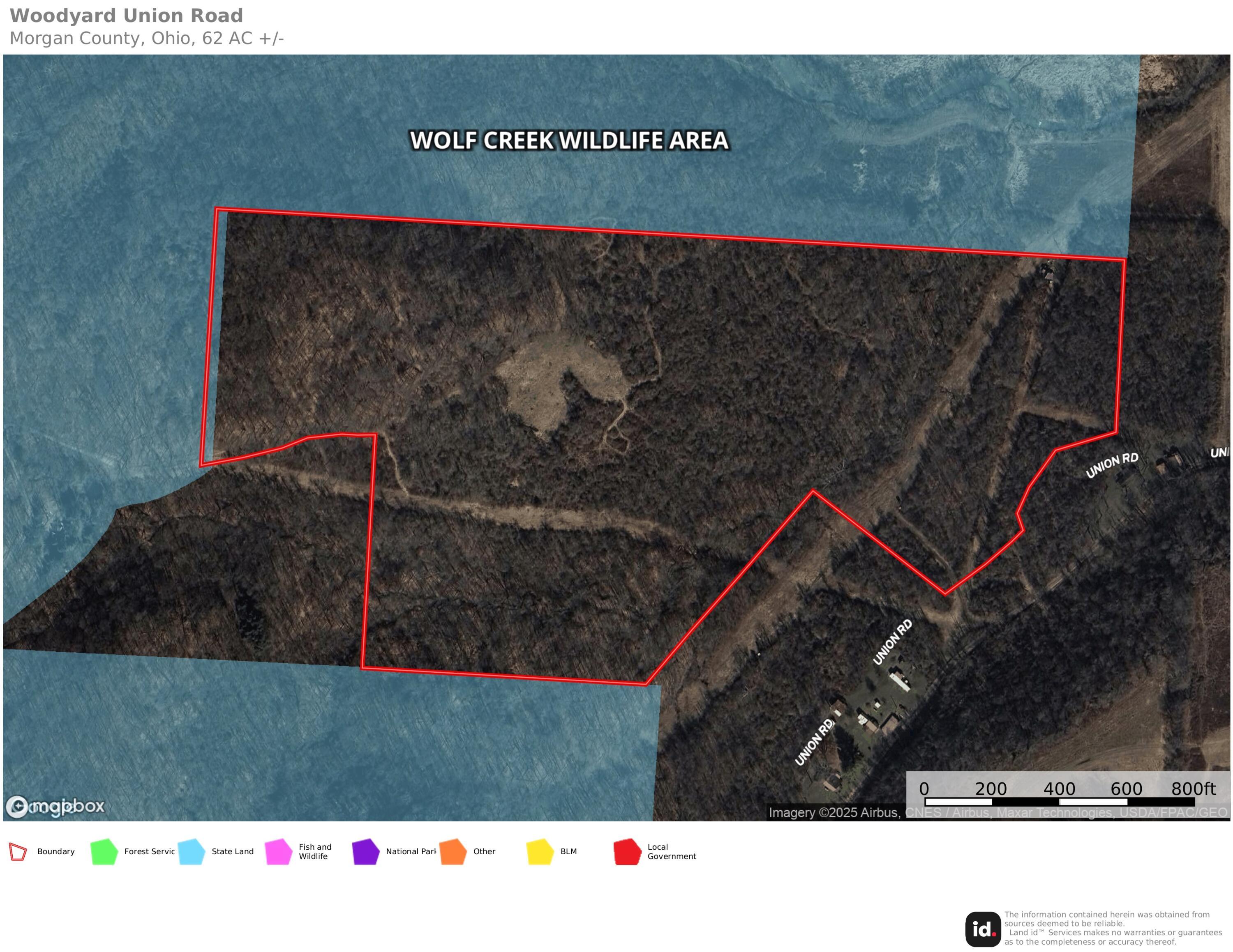 0 Woodyard Road Malta, OH 43758 - Photo 20 of 20 Woodyard Union Road Aerial