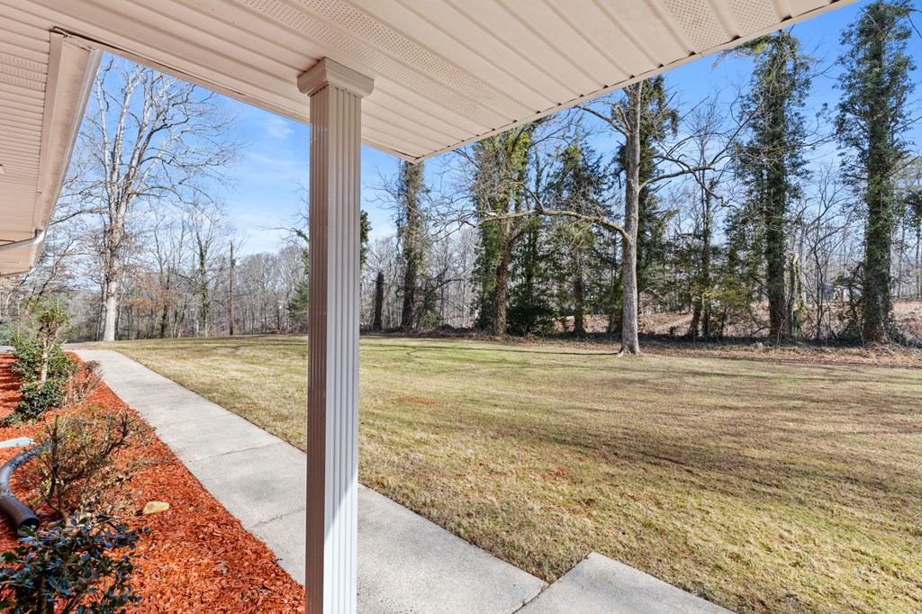 3920 Blue Ridge Drive Blue Ridge, GA 30513 - Photo 16 of 22 a view of a yard with an outdoor space