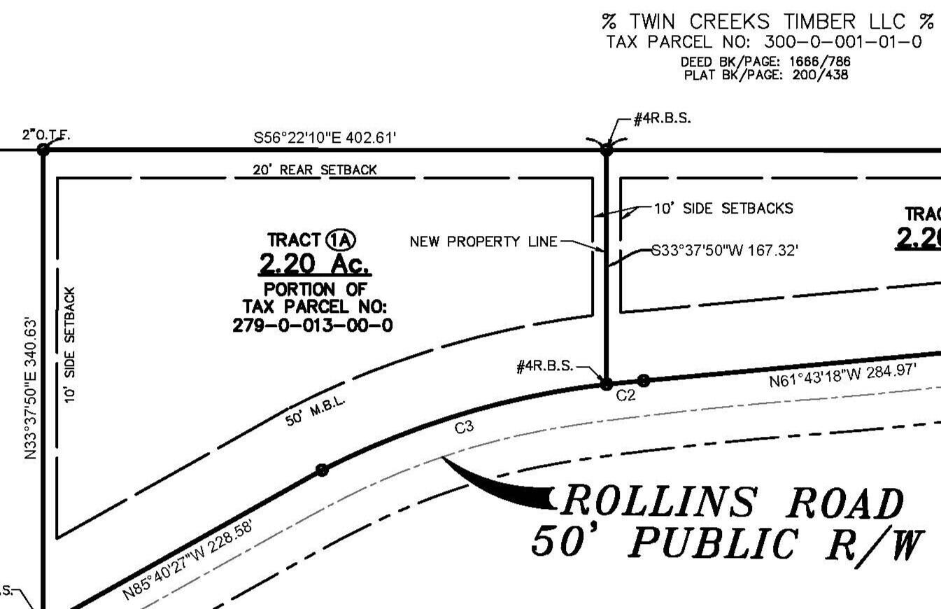 4705 Rollins Road Augusta, GA 30906 - Photo 3 of 3 Rollins subdivide Tract 1A