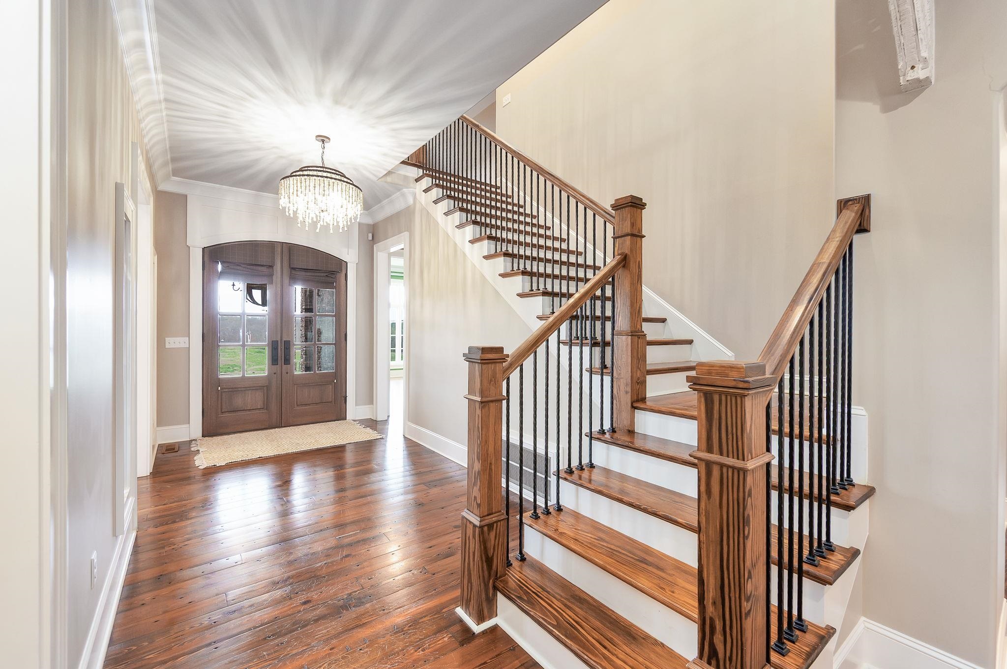 348 Countryside Drive Lexington, TN 38351 - Photo 7 of 39 a view of entryway and hall with wooden floor