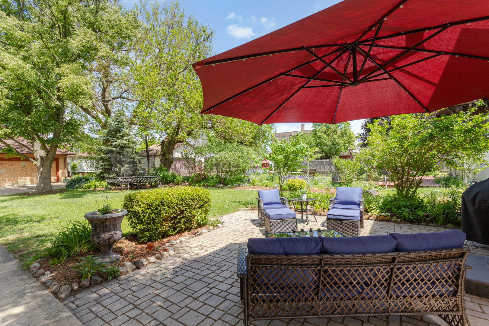 342 Lawton Road Riverside, IL 60546 - Photo 25 of 33 a view of yard with patio