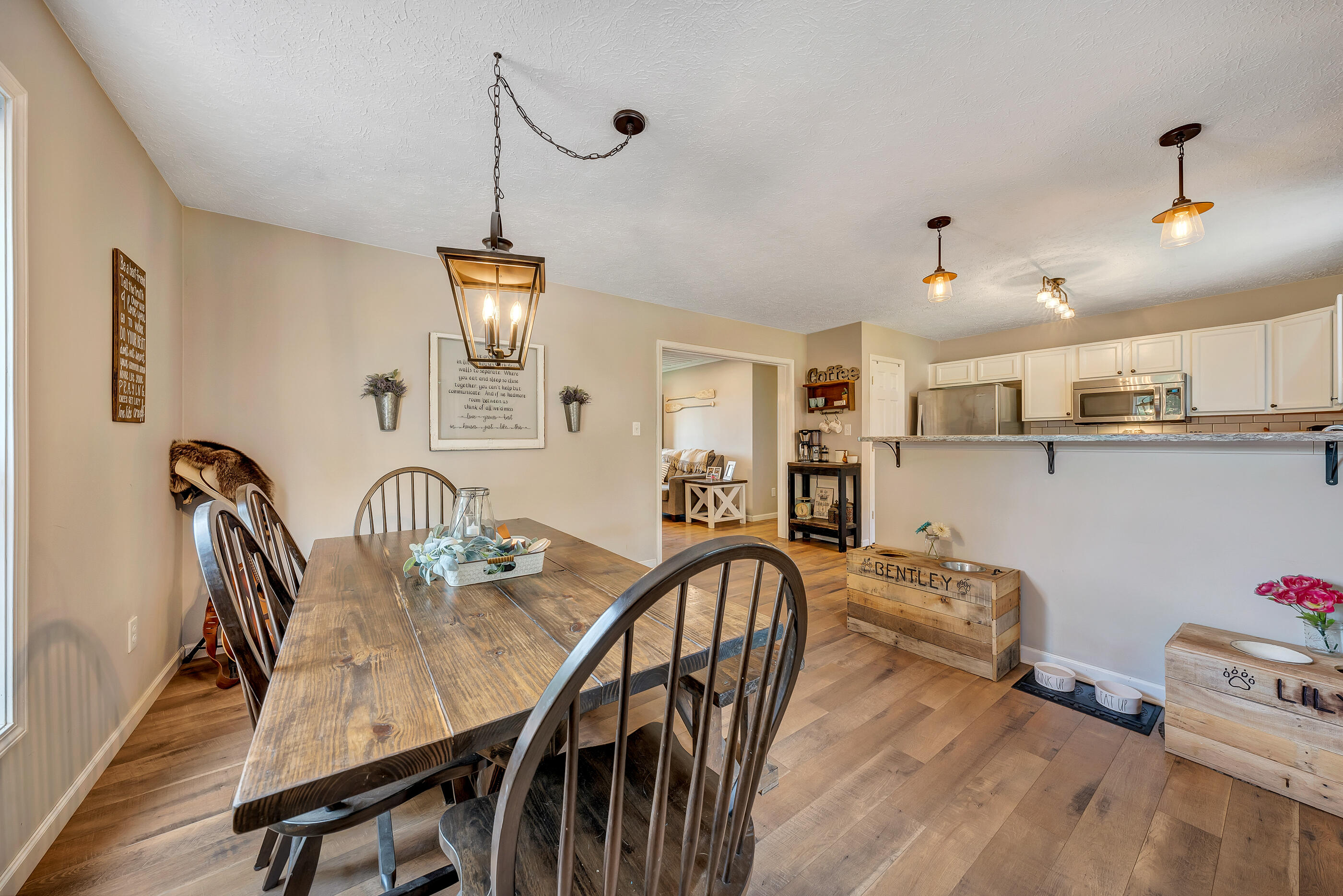 1145 Madcap Road Rocky Mount, VA 24151 - Photo 13 of 38 a dining room with furniture and window