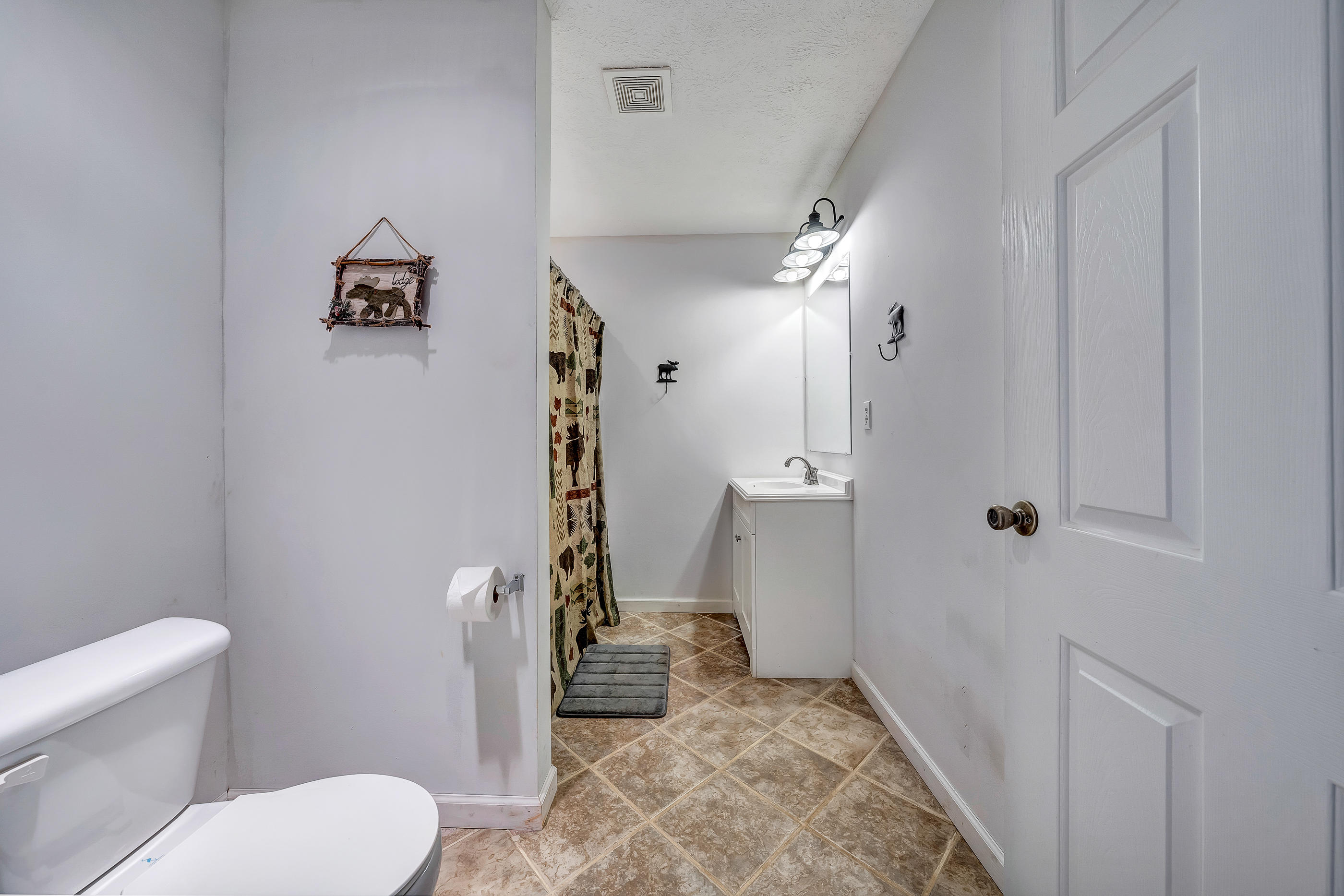 1145 Madcap Road Rocky Mount, VA 24151 - Photo 31 of 38 a bathroom with a toilet and a shower