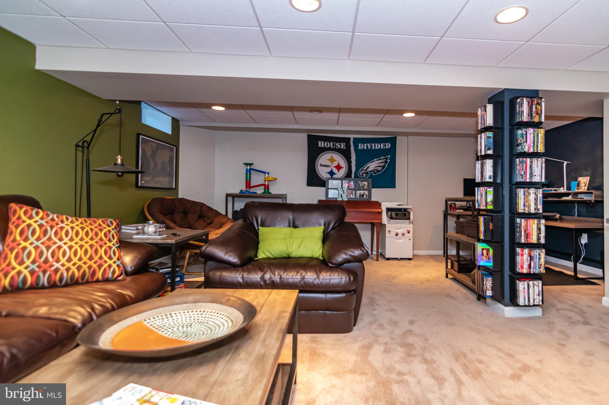 426 Kathmere Road Havertown, PA 19083 - Photo 31 of 37 Lower Level Family Room/Office Area