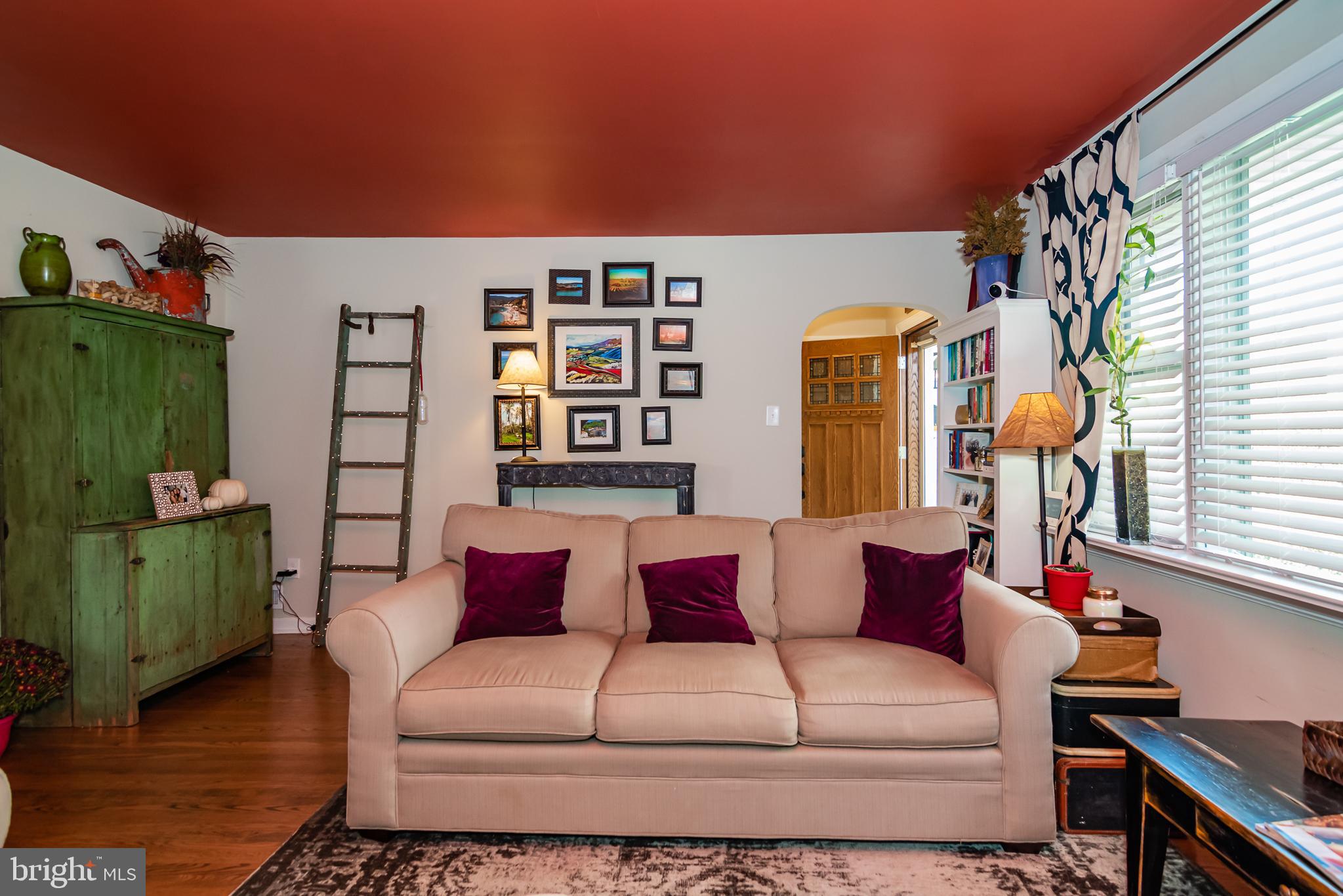 426 Kathmere Road Havertown, PA 19083 - Photo 6 of 37 Living Room looking toward Entrance Hall