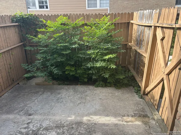 a view of outdoor space and garden
