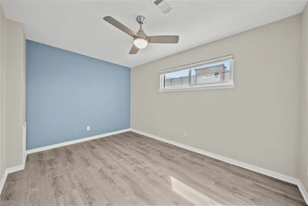 wooden floor in an empty room