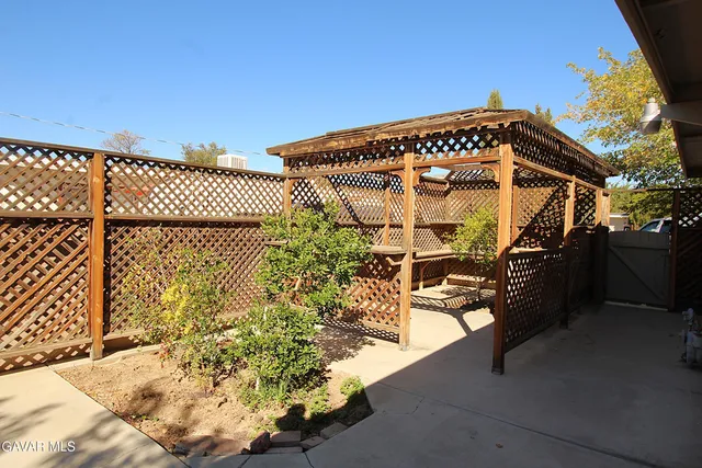 a view of a house with a outdoor space