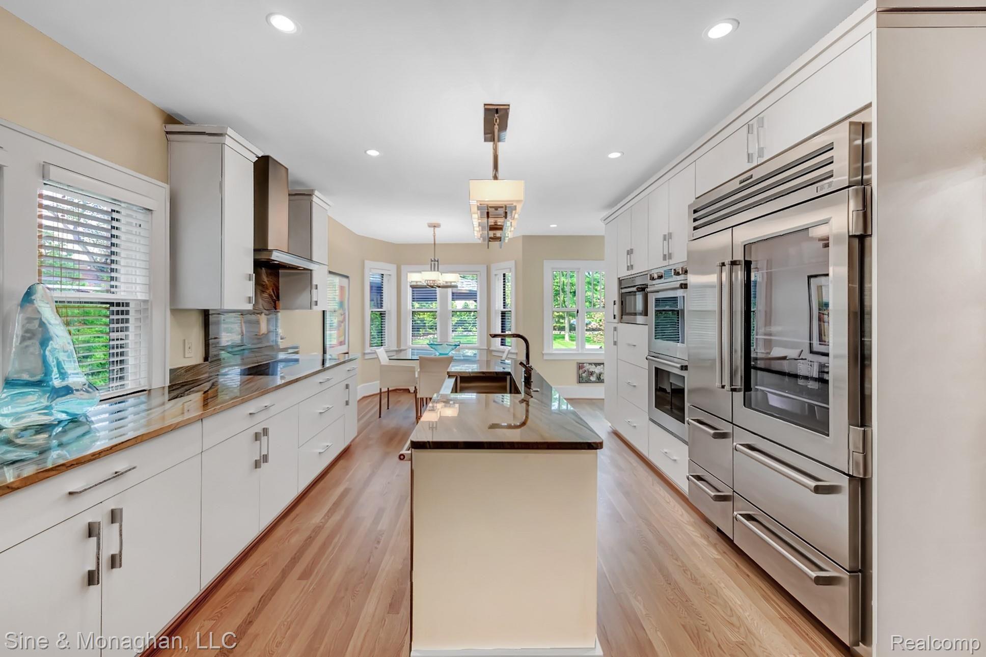 1158 West Maple Road Birmingham, MI 48009 - Photo 21 of 77 Wonderfully bright custom kitchen