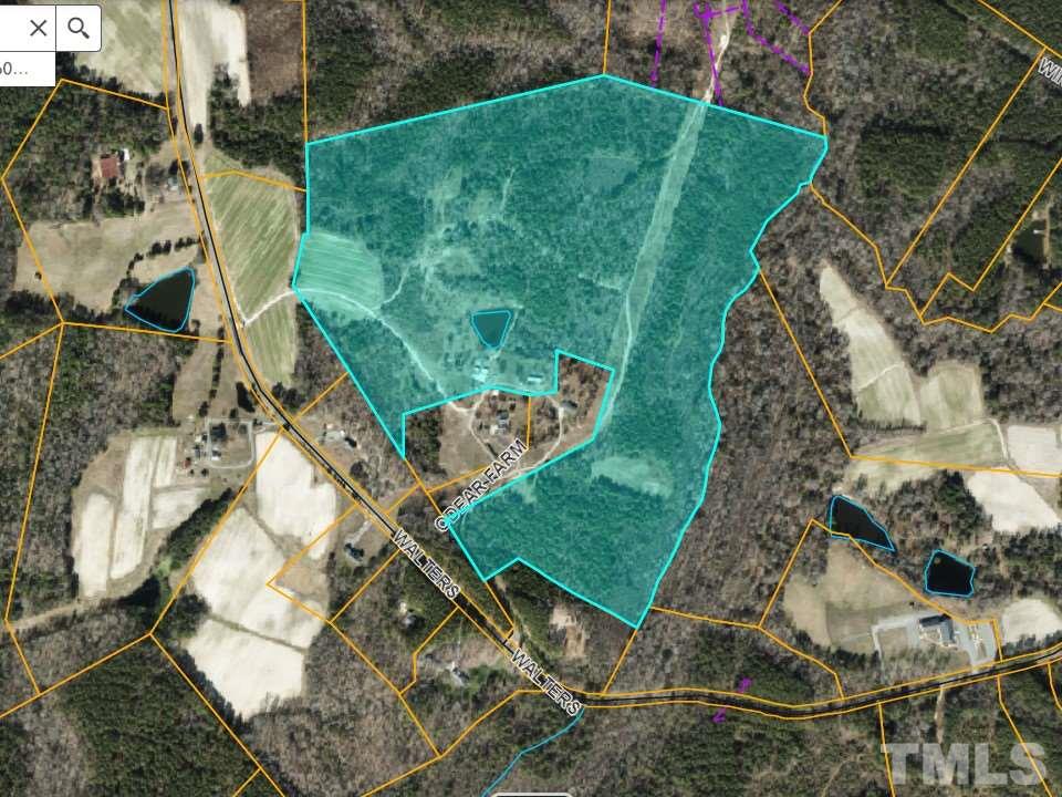 3101 Walters Road Creedmoor, NC 27522 - Photo 6 of 6 an aerial view of a house with garden space and street view