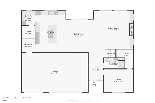 $1,060,000 | 21016 67th St Court East, Bonney Lake, WA 98391
