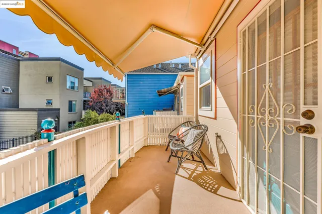 a view of a house with sitting area