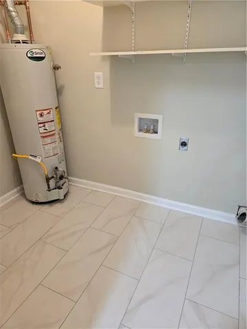 a view of water heater room