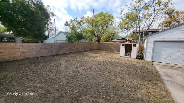 a view of outdoor space and yard
