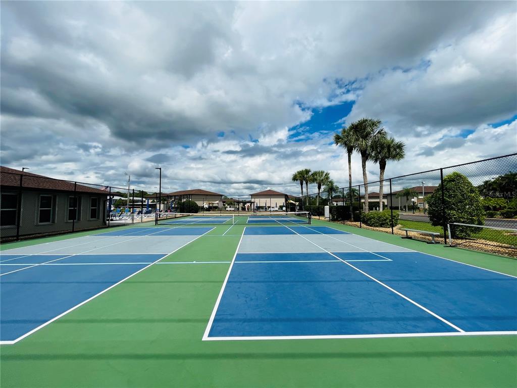 25100 Sandhill Boulevard, Unit Q201 Punta Gorda, FL 33983 - Photo 21 of 25 a view of tennis court
