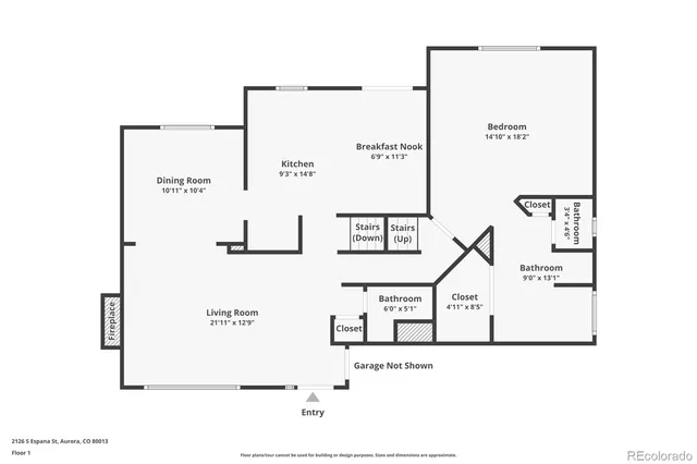 $550,000 | 2126 South Espana Street, Aurora, CO 80013