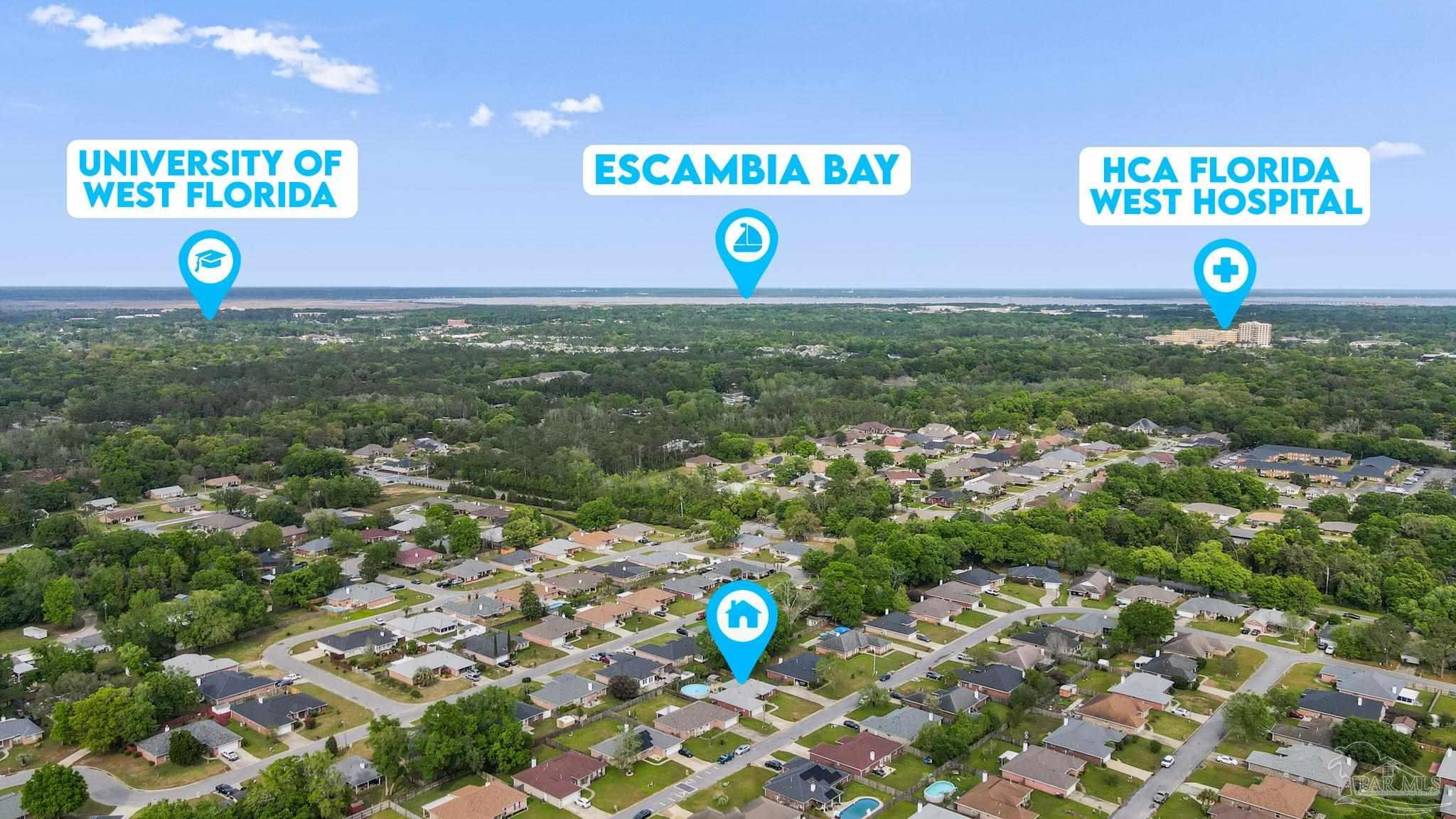 1342 Mazurek Boulevard Pensacola, FL 32514 - Photo 31 of 36 a view of city