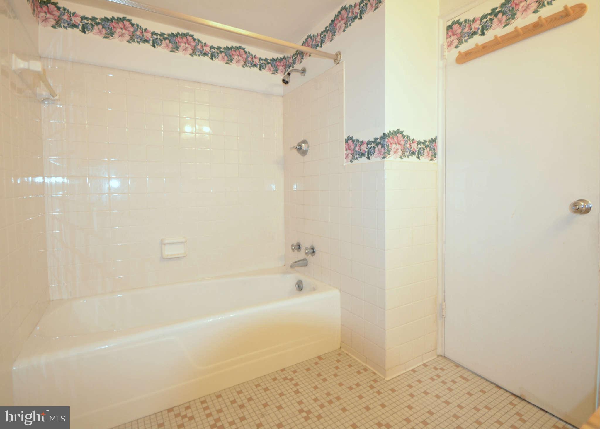 310 Ridgemede Road, Unit 206 Baltimore, MD 21210 - Photo 16 of 17 a bathroom with a shower and a bath tub