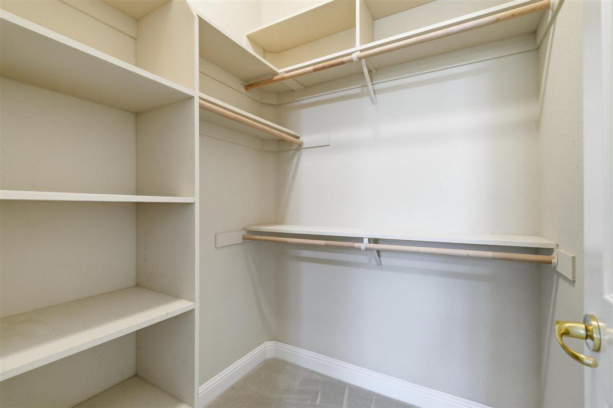 4129 Poppleton Way Carmichael, CA 95608 - Photo 39 of 48 a view of an empty walk in closet