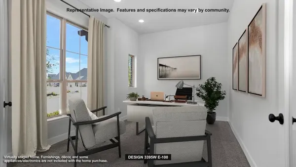 a room with table and chair