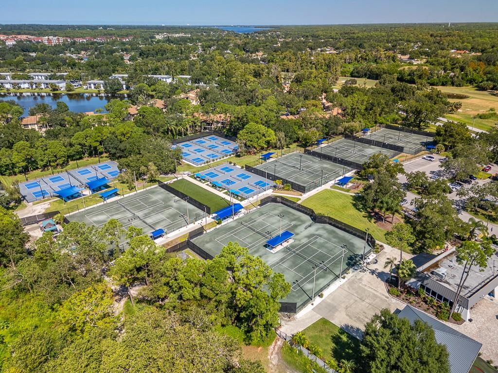 100 Ingrid Place Oldsmar, FL 34677 - Photo 44 of 51 an aerial view of residential houses with outdoor space