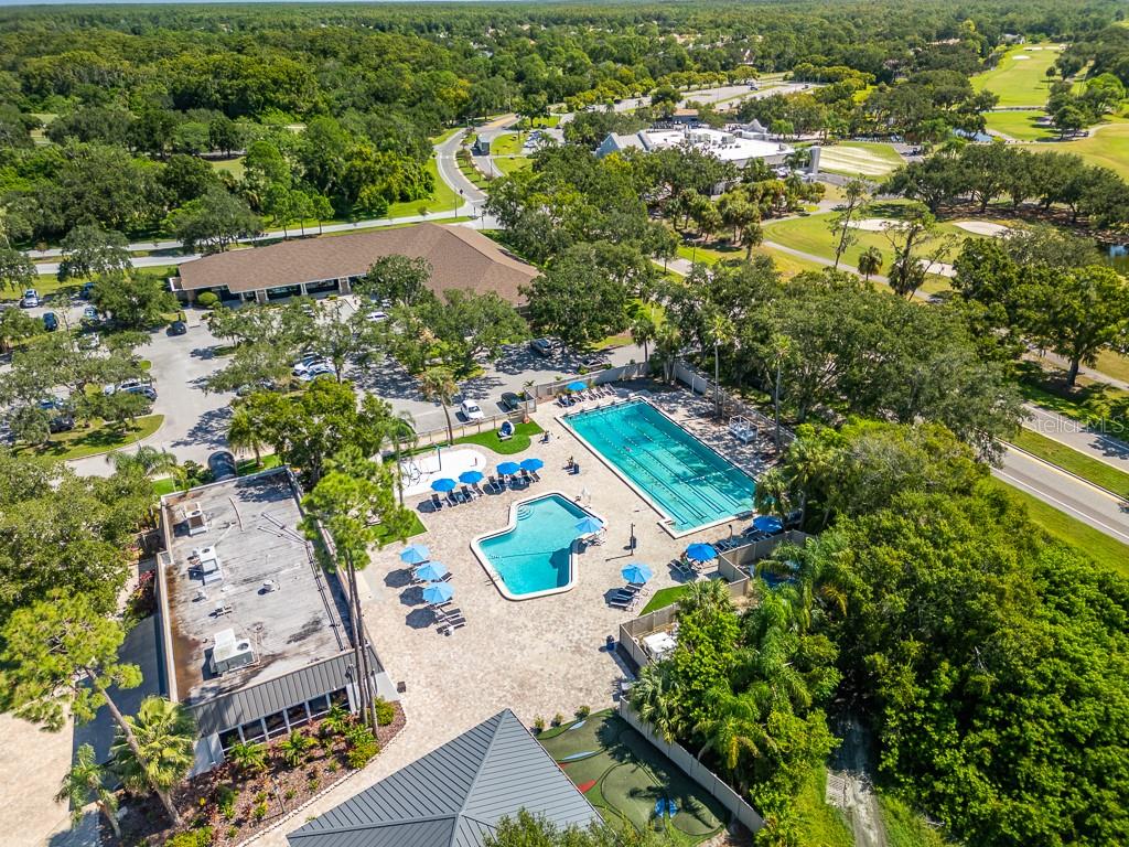 100 Ingrid Place Oldsmar, FL 34677 - Photo 45 of 51 an aerial view of a house with a yard