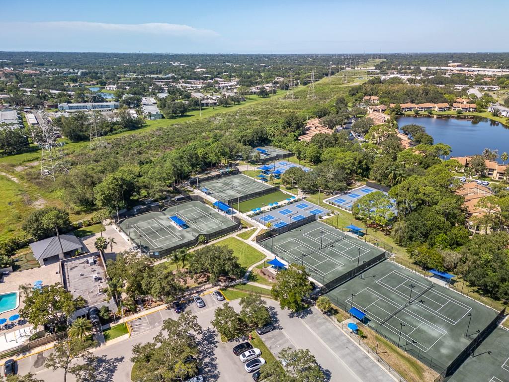 100 Ingrid Place Oldsmar, FL 34677 - Photo 48 of 51 an aerial view of residential houses with outdoor space