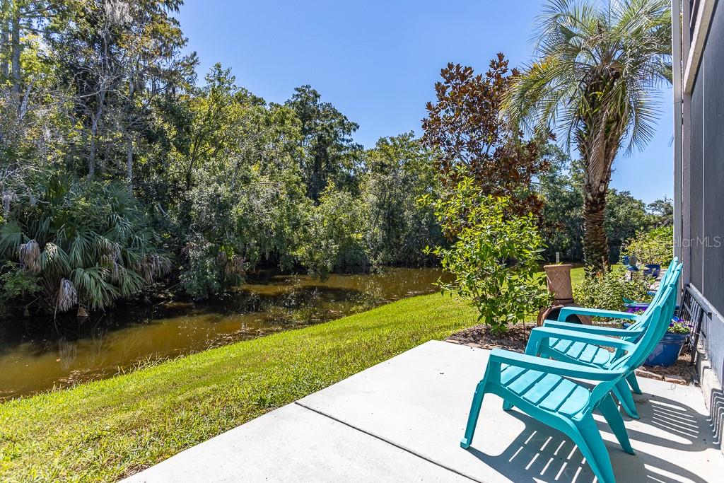 100 Ingrid Place Oldsmar, FL 34677 - Photo 9 of 51 a view of yard with swimming pool and sitting area