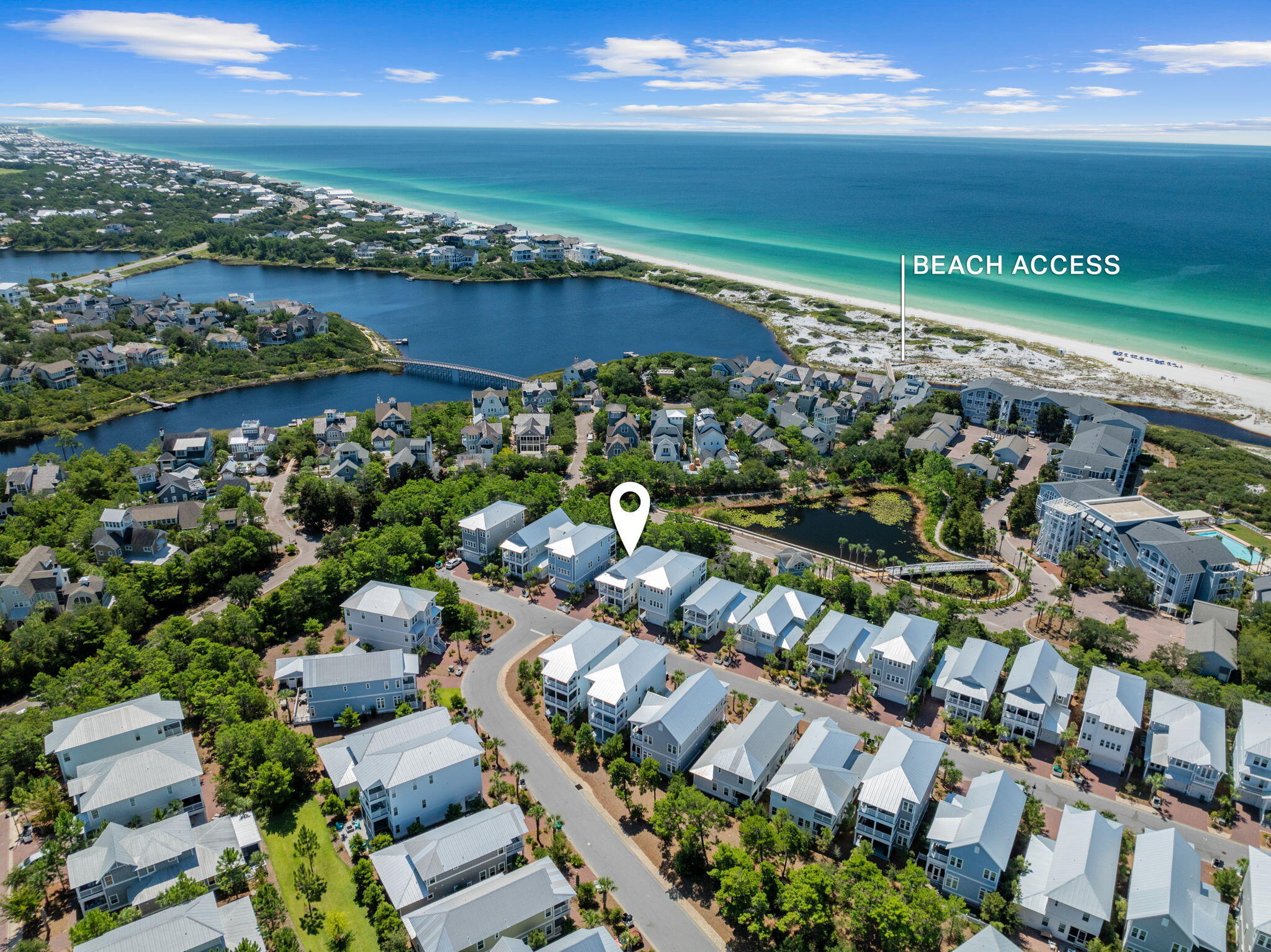 27 Siasconset Ln Inlet Beach Inlet Beach, FL 32461 - Photo 63 of 63 a view of a city with lots of green space