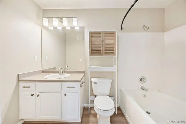 wooden floor in an empty room