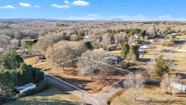 a view of a sky from a city