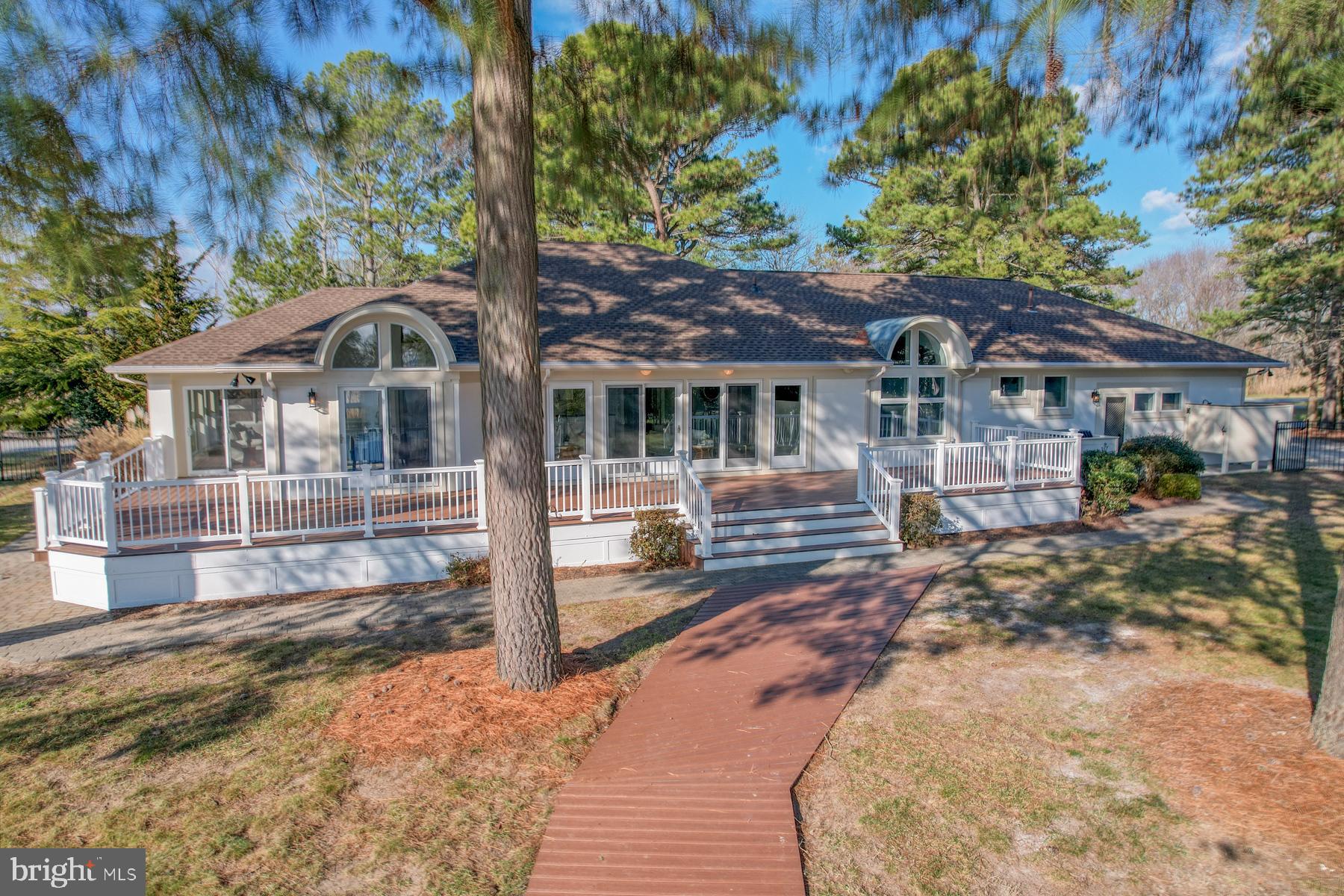 21 Sheffield Road Rehoboth Beach, DE 19971 - Photo 50 of 58 New Back Deck and path to dock