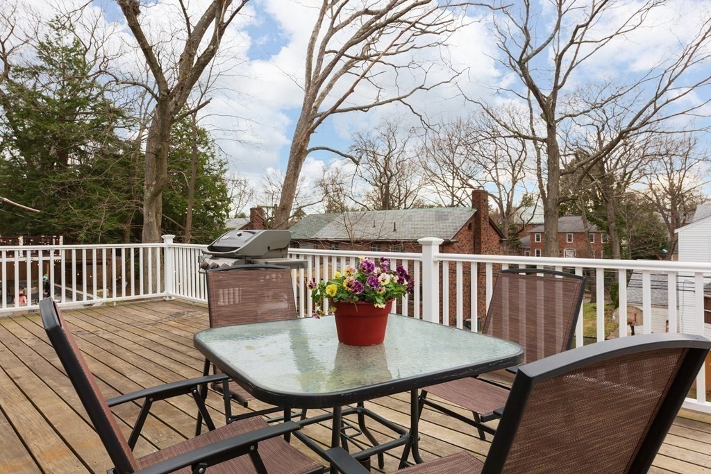 113 Payson Road Brookline, MA 02467 - Photo 15 of 16 a view of a patio on the roof deck