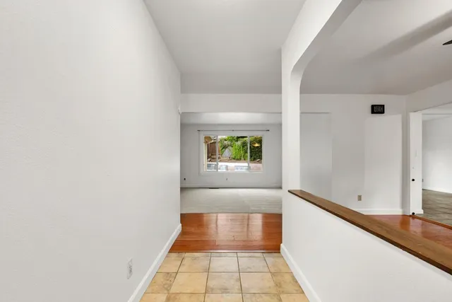 a view of an empty room with window