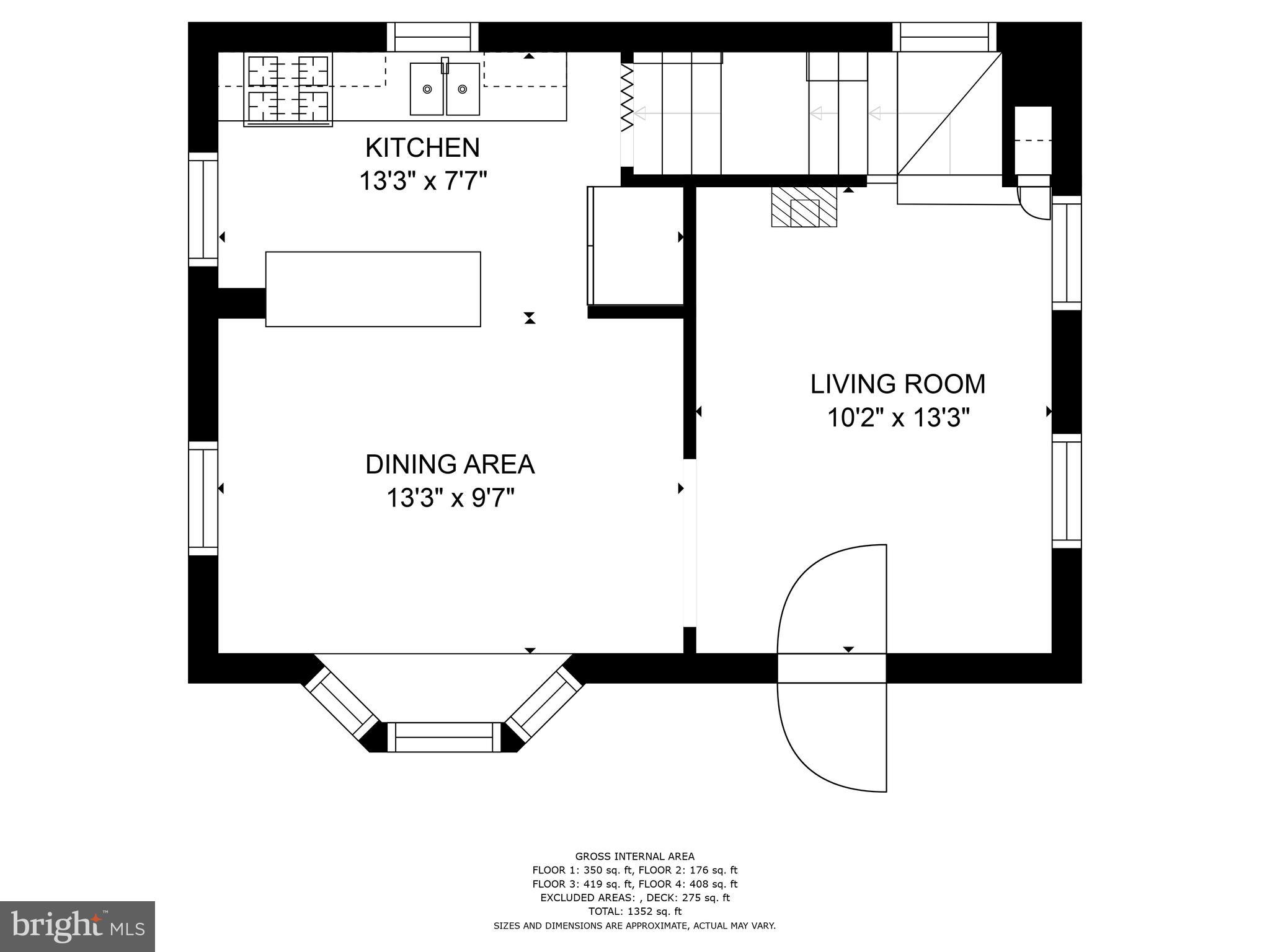 5022 Pilgrim Road Baltimore, MD 21214 - Photo 33 of 37 First floor layour