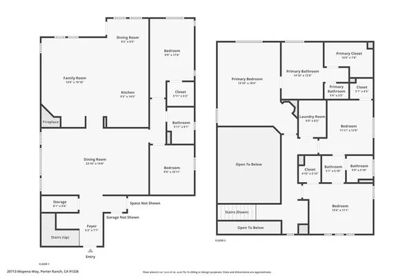 $1,439,000 | 20713 Mopena Porter Ranch, Porter Ranch, CA 91326