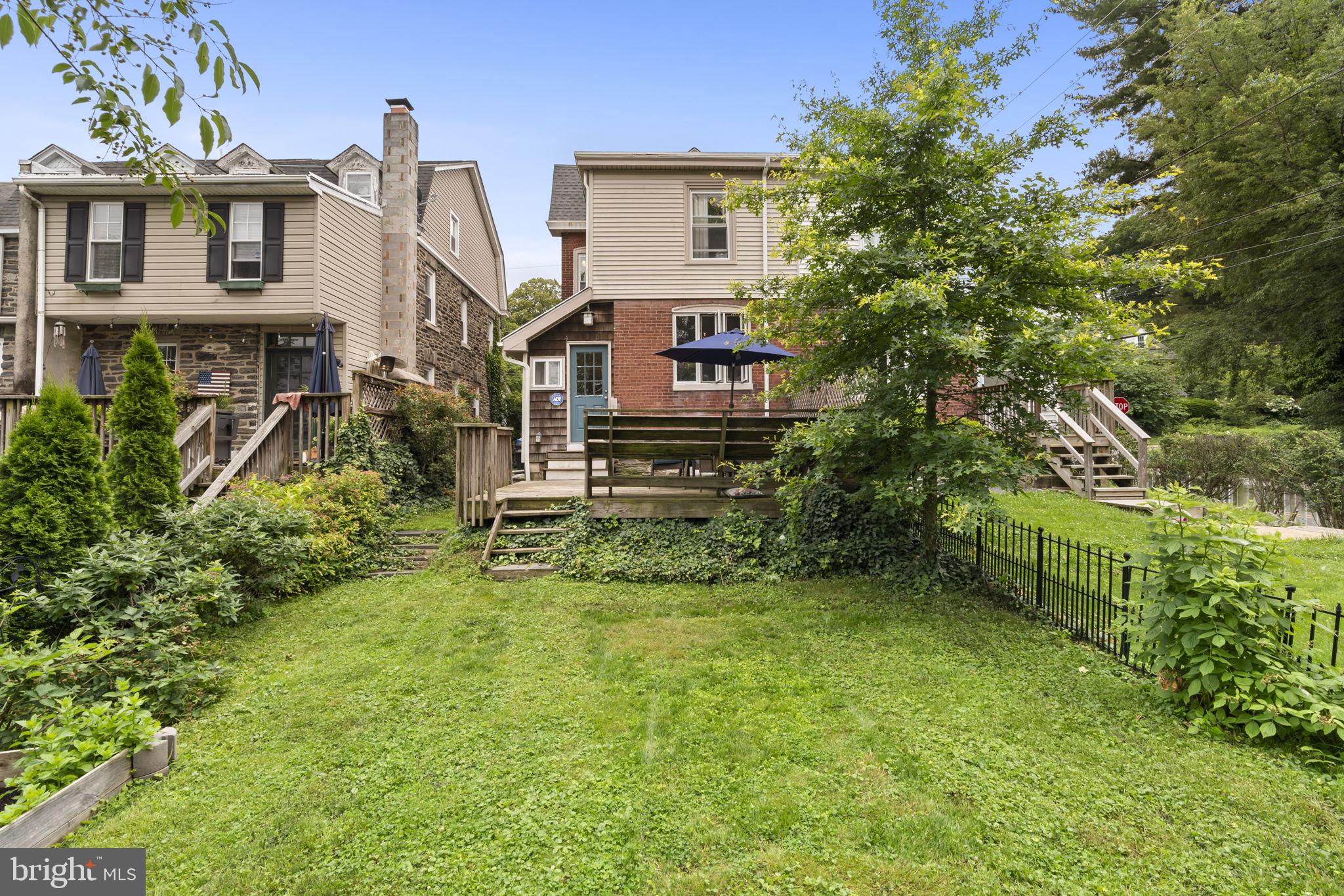 33 Waverly Road Wyncote, PA 19095 - Photo 28 of 28 a view of a house with a garden