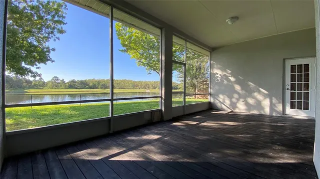 a view of outdoor space with deck