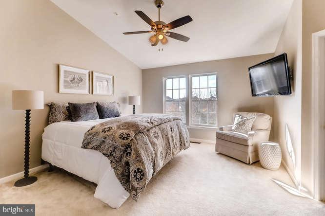 5136 Key View Way Perry Hall, MD 21128 - Photo 18 of 28 a spacious bedroom with a bed and window