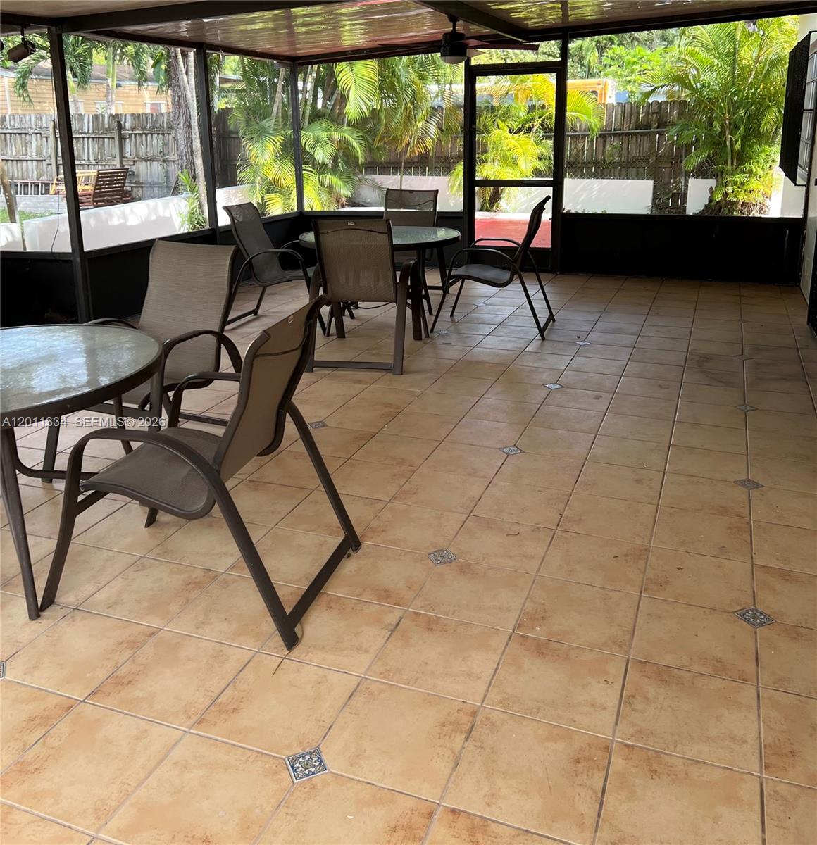 6385 Southwest 25th Street Miami, FL 33155 - Photo 20 of 28 a view of a patio