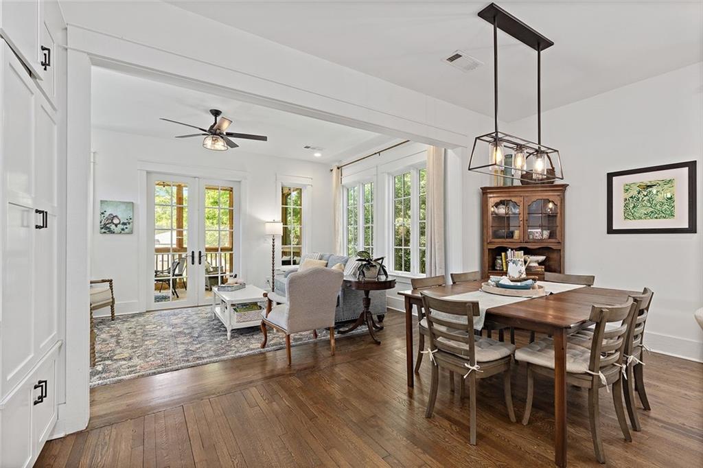 221 3rd Avenue Decatur, GA 30030 - Photo 26 of 37 a view of a dining room with furniture window and wooden floor