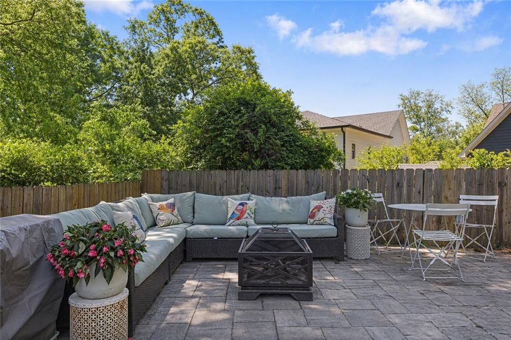 221 3rd Avenue Decatur, GA 30030 - Photo 33 of 37 a outdoor living space with furniture and potted plants