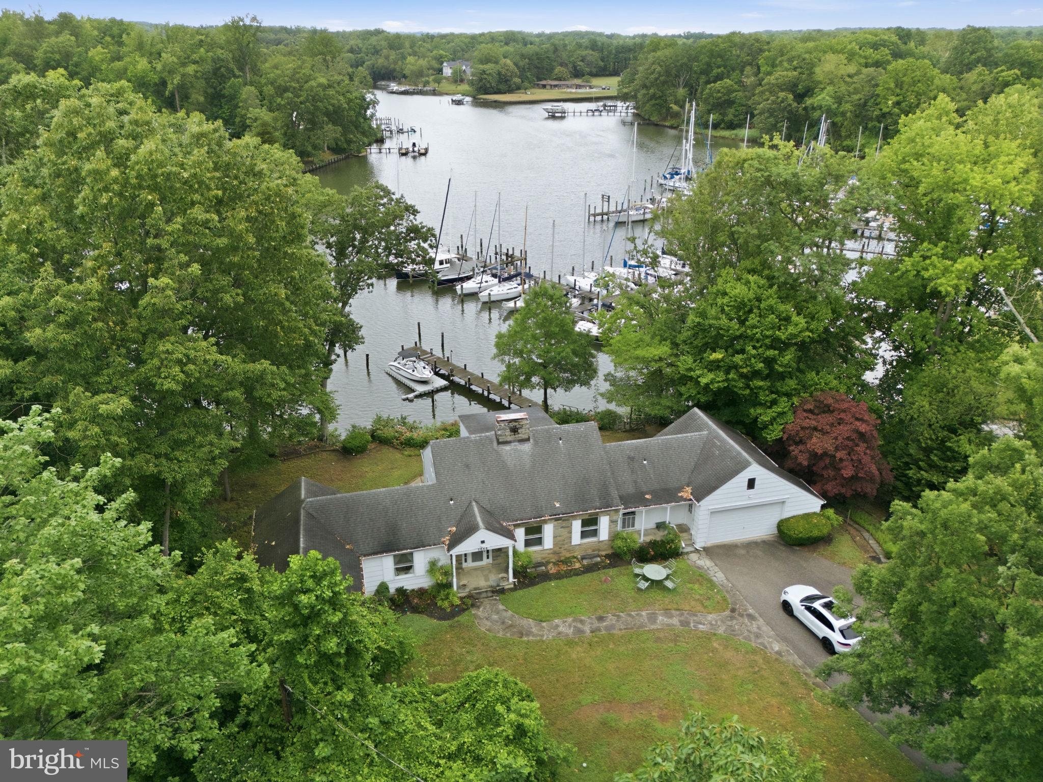 1668 Homewood Landing Road Annapolis, MD 21409 - Photo 8 of 38 Birds eye view of those Whitehall Creek views!!