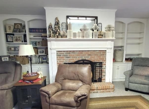3459 Lickskillet Road Epworth, GA 30541 - Photo 4 of 26 a living room with furniture and a fireplace