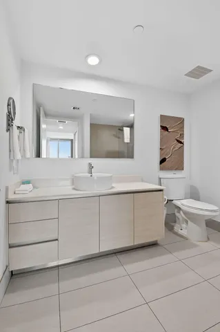 a view of city from a balcony