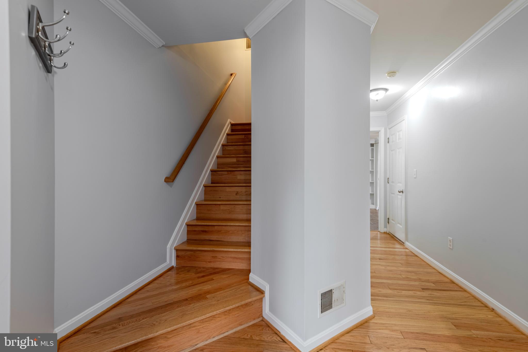 226 Wintergull Lane Annapolis, MD 21409 - Photo 3 of 38 a view of entryway and hall with wooden floor