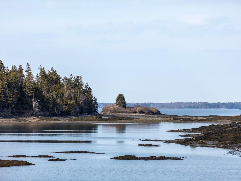 464 Basin Point Road Harpswell, ME 04079 - Photo 26 of 27 View to west from waters edge (Not...